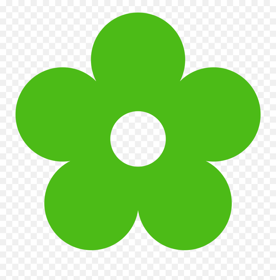 Flower Banner Freeuse Stock Png Files - Green Flower Clipart,Green Flower Png