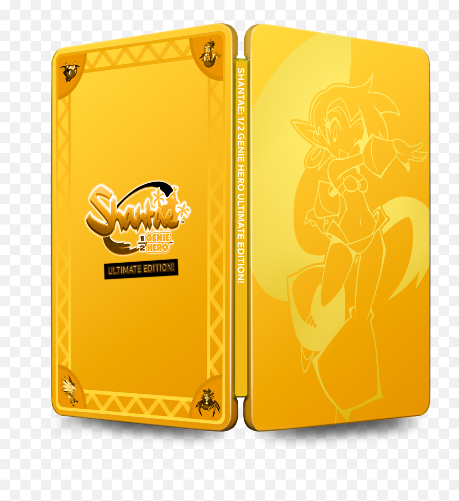 Half - Shantae Steelbook Limited Png,Shantae Logo