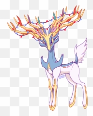 Trim The Antlers With Care - Pokémemes Pokémon Pokémon Go Pokemon With Antlers Png,Xerneas Png