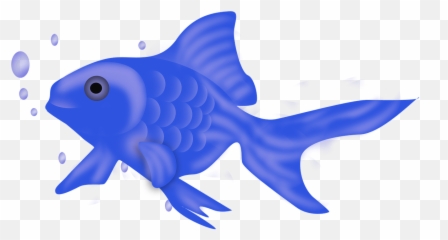 Fish Icon Blue - Goldfish png