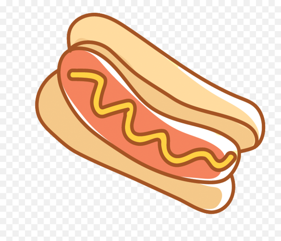Hot Dog Bun Bread Clip Art - Sausage In Bread Clip Art Png Sausage In Bread Cartoon,Transparent Hot Dog