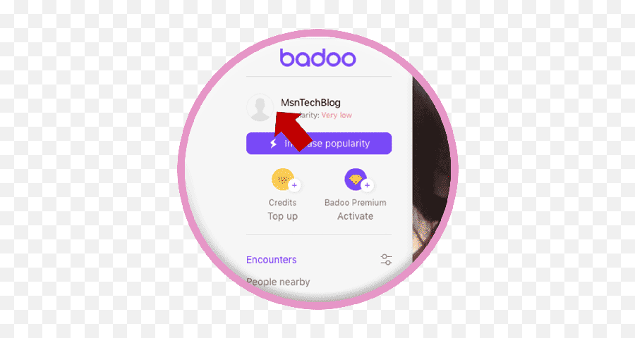 How To Delete Badoo Account - Dot Png,Badoo Notification Icon