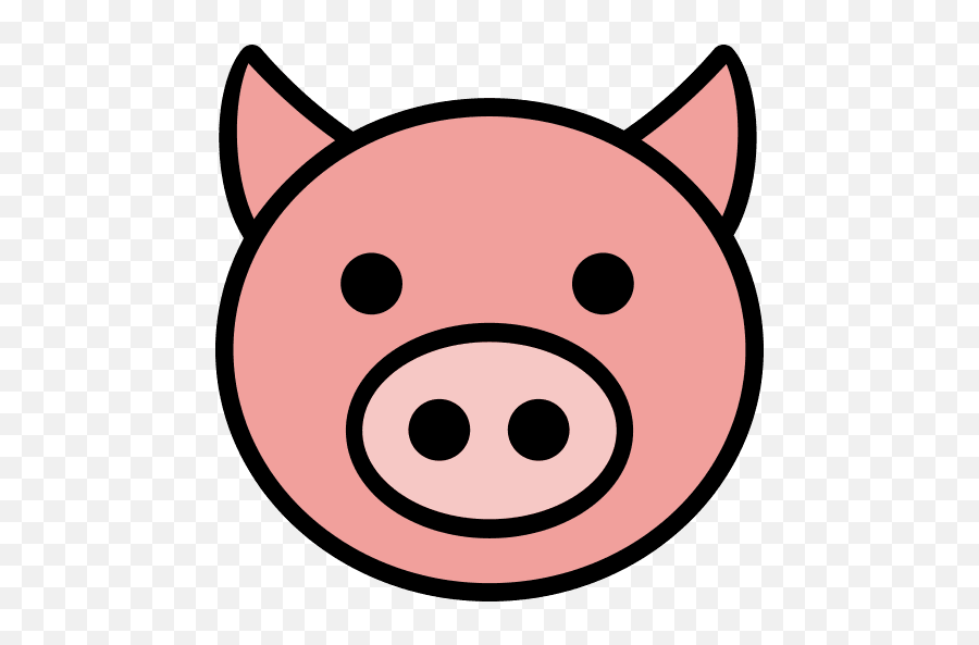 Pork Icon Png And Svg Vector Free Download - Icon,Free Pig Icon