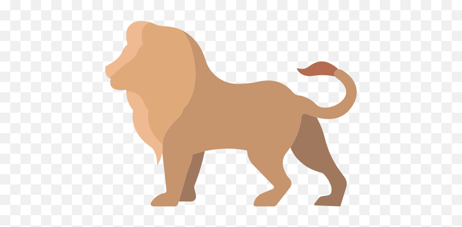 Lion - Free Animals Icons Animal Figure Png,Lion Icon Png