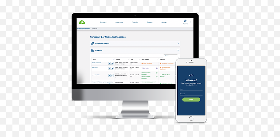 Managed Wi - Fi Solutions For Multi Dwelling Units Nomadix Nomadix Hotel Portal Png,Wifi Calling Icon Iphone