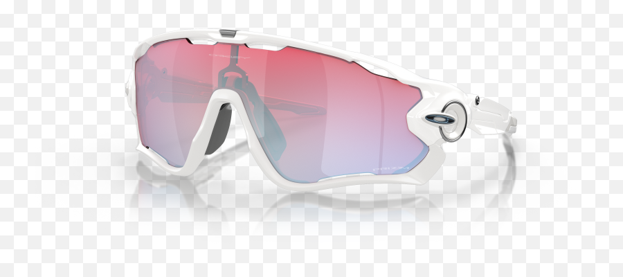 Jawbreaker Prizm Snow Collection Polished White Sunglasses Png Oakley Gascan Flag Icon