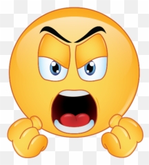 All Graphics - Angry Emoji png
