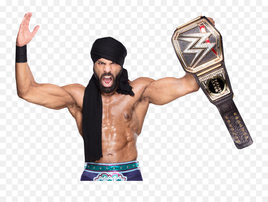 Wrestler Png 3 Image - Wwe Jinder Mahal Wwe Champion Png,Wrestler Png