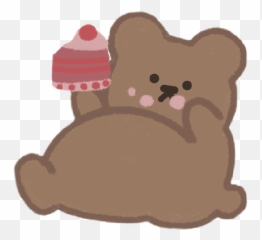Osrdv1s7sizaogym3em0 Profiles Cute Doodles Wallpaper - Korean Bear png