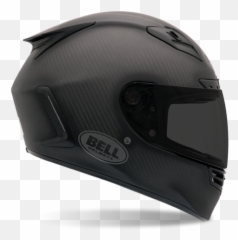 Star Carbon Motorcycle Helmet - Bell Helmets Badass Black png