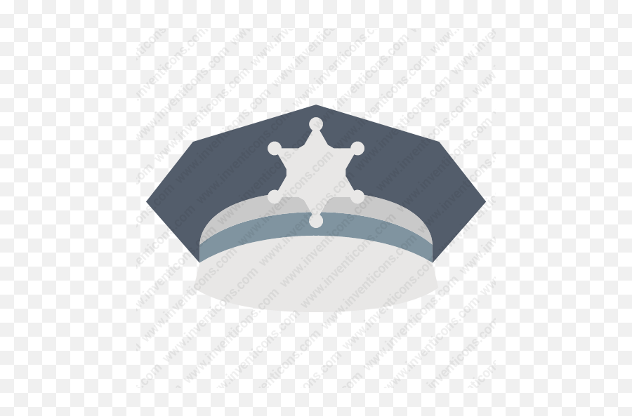 Download Police Hat Vector Icon Inventicons - Cap Badge Png,Police Man Icon