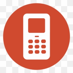 Download Icon Red Phone Circle Png - Full Size Png Image Icon Accounting Green Png,Red Telephone Icon