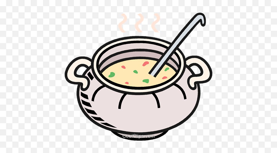 Chowder Royalty Free Vector Clip Art Illustration - Vc009512 Pot Of Soup Clipart Png,Chowder Png