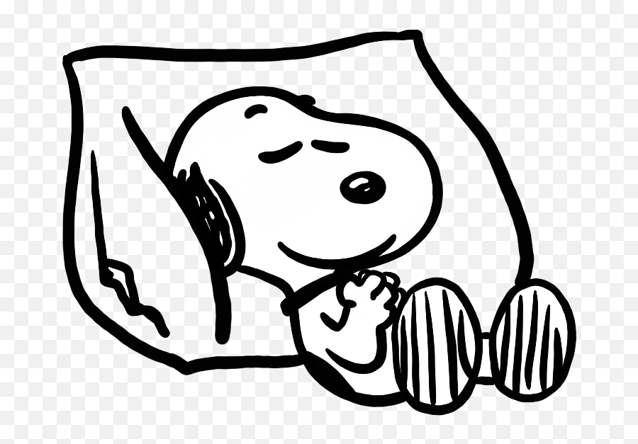 Snoopy - Transparent Snoopy Sleeping Png,Sleeping Png