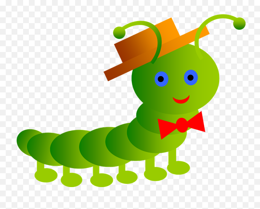 Insects Clipart Worm Transparent Free For - Cute Clipart Inchworm Png,Worm Png