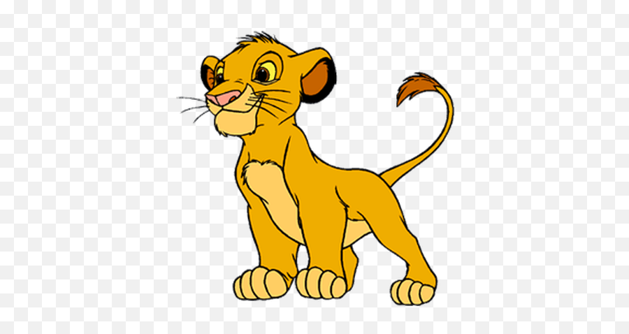 Cartoon Lion Transparent Png - Cartoon Simba Lion King,Transparent Cartoons