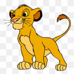 Cartoon Lion Transparent Png - Cartoon Simba Lion King,Transparent Cartoons