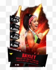 Bayley - Wwe Supercard Season 2 Debut Wwe Supercard Roster Shawn Michaels Wwe Supercard Png,Bayley Png