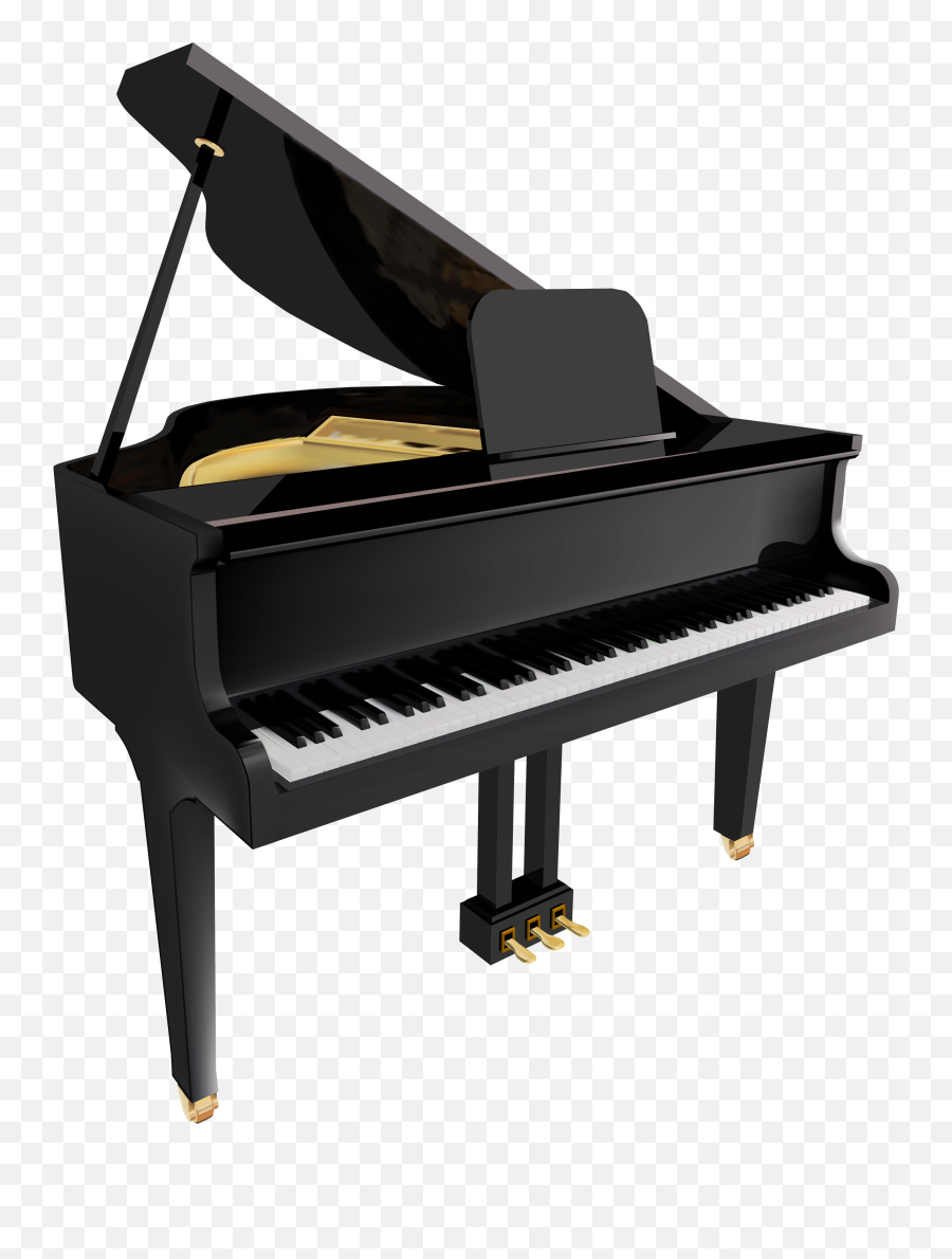 Keyboard Piano Clipart Transparent - Piano Png,Piano Clipart Transparent