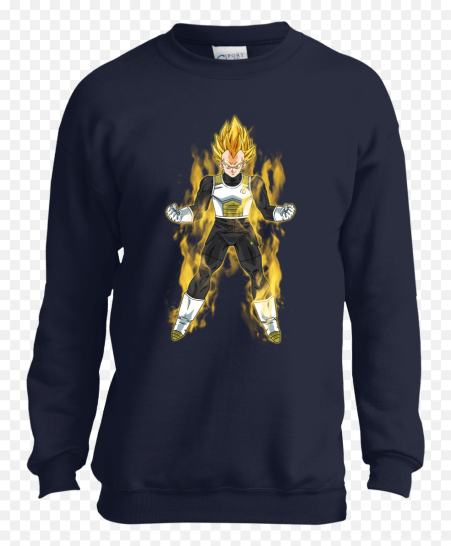 Vegeta Super Saiyan Aura - Dragon Ball Youth Tshirtls Shirt New Uncle Announcement Png,Super Saiyan Aura Png