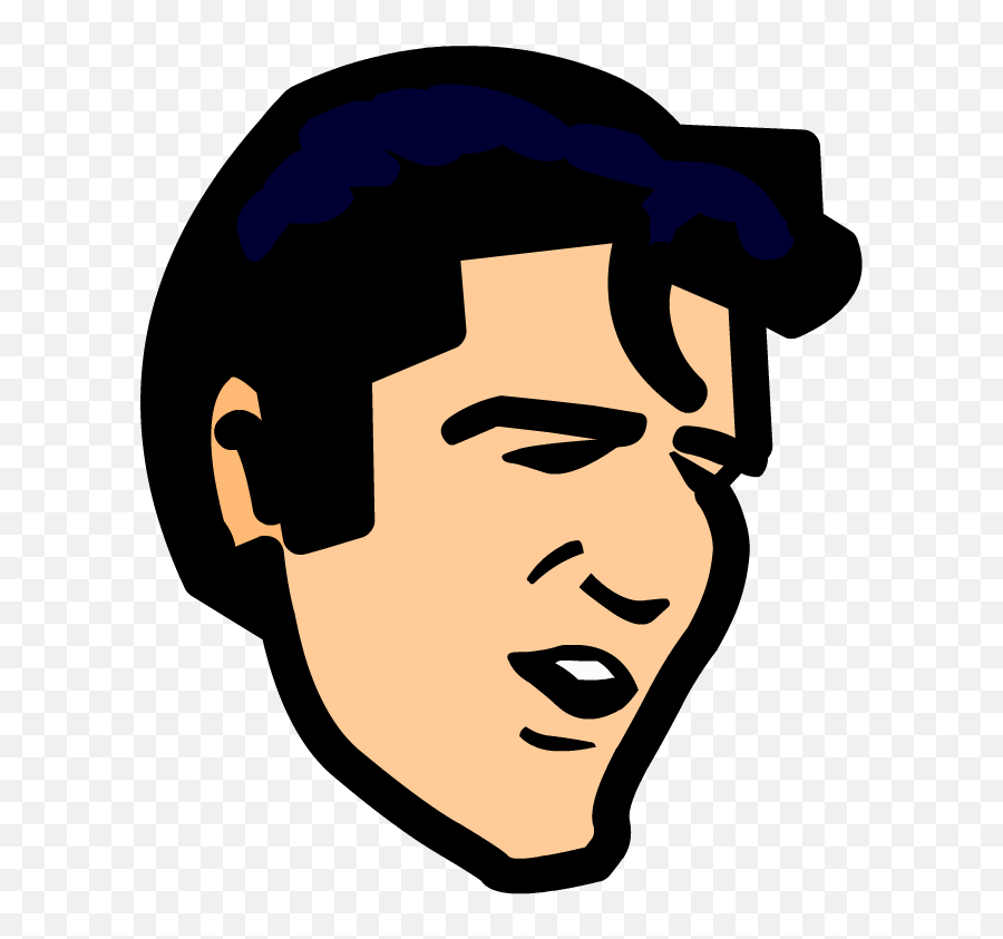 Elvis Clipart Icon - Elvis Cartoon Png,Elvis Png