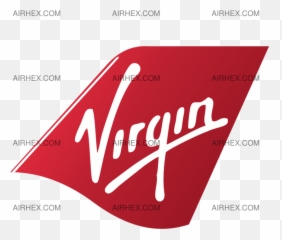 Transparent Png Logo Of Virgin Atlantic - Tail