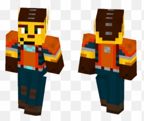 Download Ratchet And Clank Minecraft Skin For Free - Coconut Minecraft Skin Png,Ratchet And Clank Png