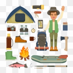 Download Survival Clipart Hiker - Backpack Png Image With No Backpack,Hiker Png