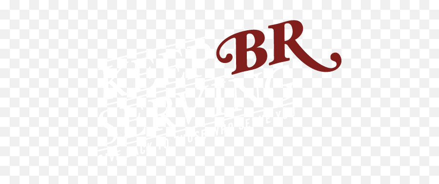 Keep Br Serving - Tan Png,Br Logo