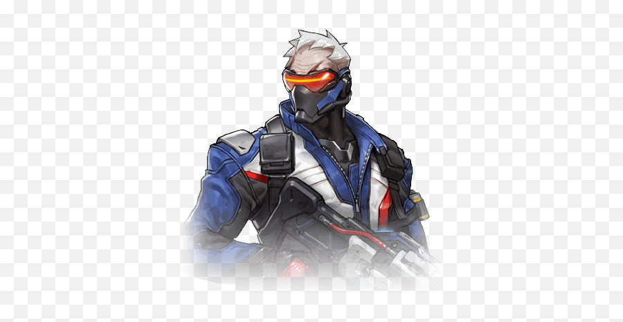 Soldier 76 Over - Overwatch Soldier 76 Png,Soldier 76 Png