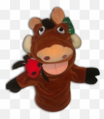 Download Hd Pumba Disney Warthog Lion King Hand Puppet Plush - Lion King Hand Puppets Png,Pumba Png