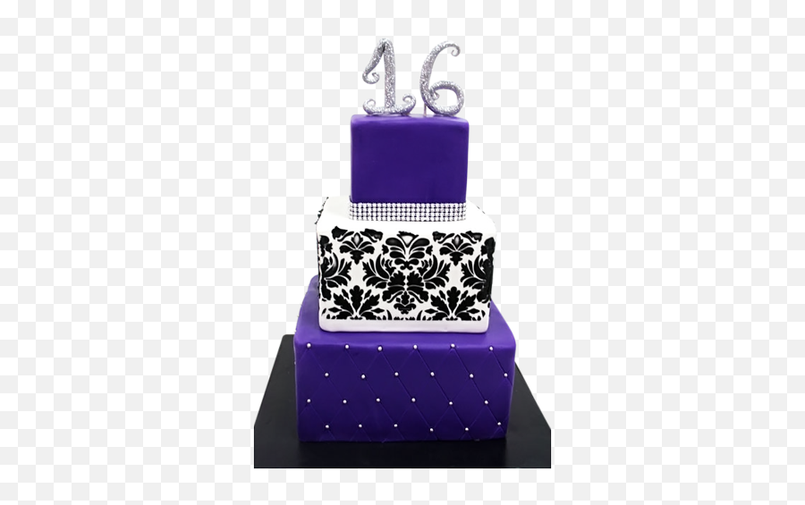 Sweet Sixteen Cakes Archives - Page 2 Of 2 Best Custom Sweet 16 Birthday Cakes Purple Png,Sweet 16 Png