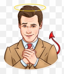 Jim Carrey - Telegram Sticker Tayanc Ayaydin Png,Jim Carrey Png