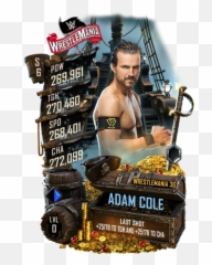 Adam Cole - Wwe Supercard Season 4 Debut Wwe Supercard Wwe Supercard Wrestlemania 36 Cards Png,Adam Cole Png