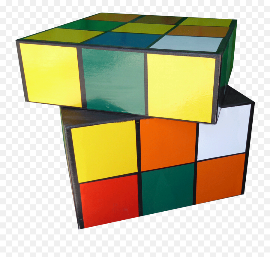 Giant Rubiku0027s Cube - 24 Seven Productions Solid Png,Rubik's Cube Png