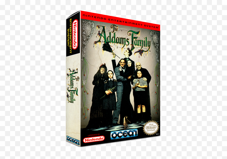 3d Boxes Hq Hi Res - Addams Family Nintendo Nes Png,Nintendo Entertainment System Logo