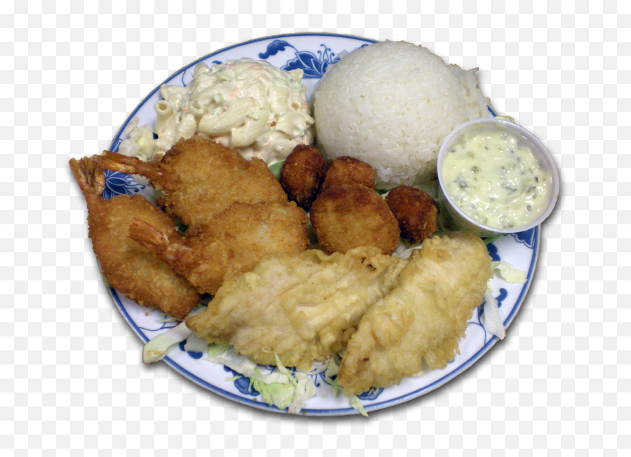 Download Seafood Combo Plate Lunch - Bowl Png,Dinner Png