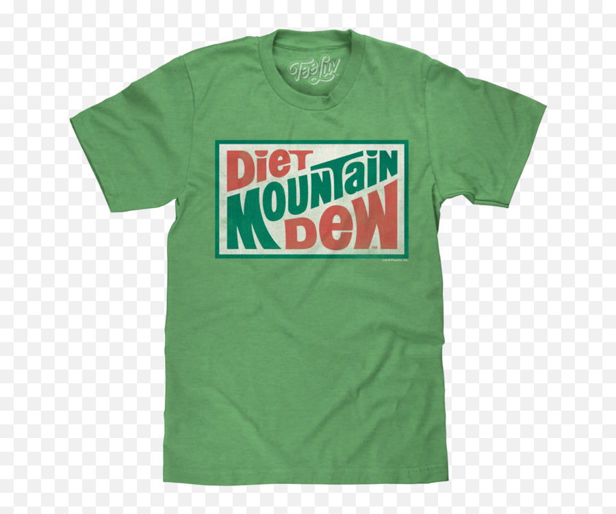 Mountain Dew - Short Sleeve Png,Diet Mountain Dew Logo