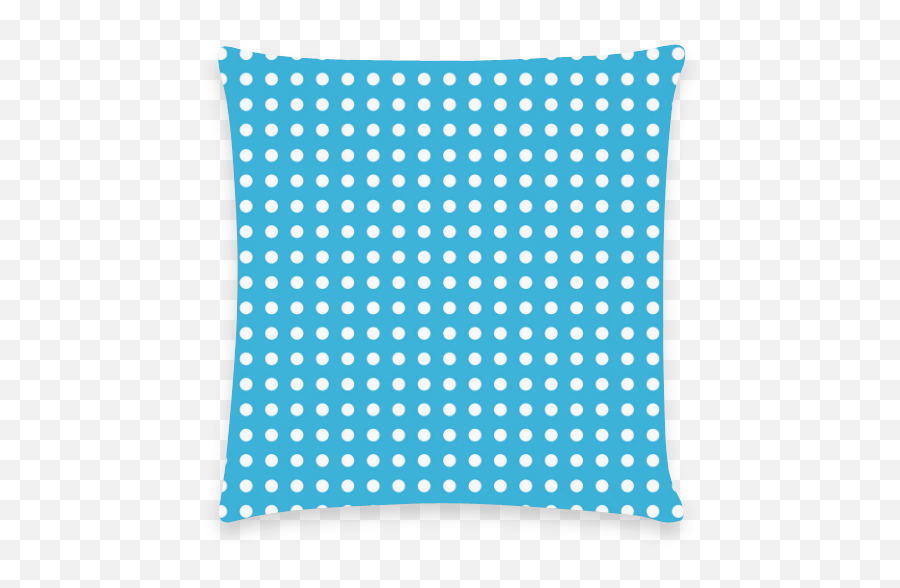 Solid Cyan With White Dots New Pillow Case Inner - Ws2811 Dmx512 Png,White Dots Png