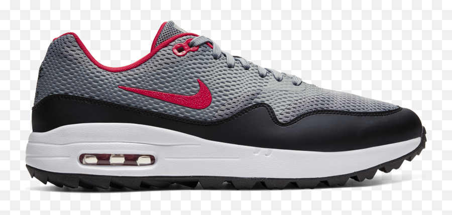 Nike Air Max 1 G Mens Golf Shoe - Nike Air Max 1g Golf Particle Grey Png,Golf Icon Crossed Clubs