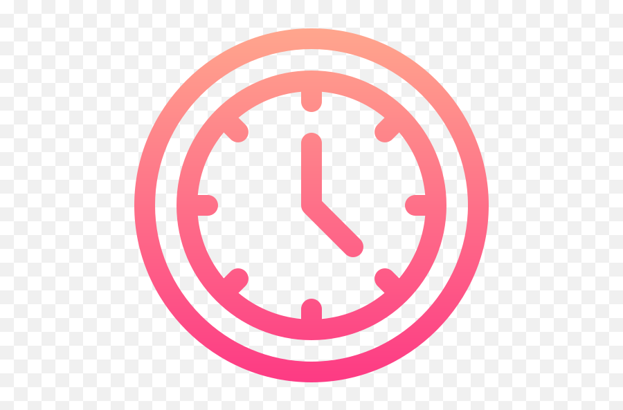 Clock Free Vector Icons Designed - Monografia Icono Png,Pink Clock Icon