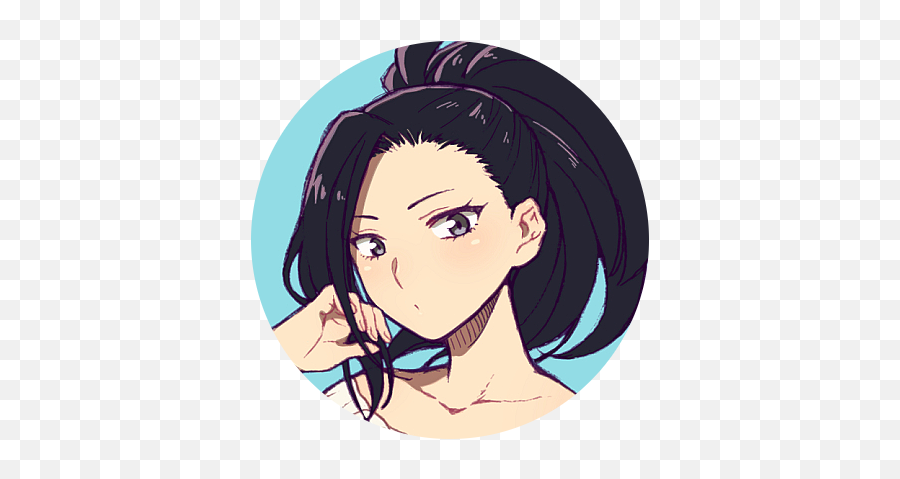 Deafmic Pixiv Id - Bnha Momo Yaoyorozu Icons Png,Boku No Hero Academia Icon