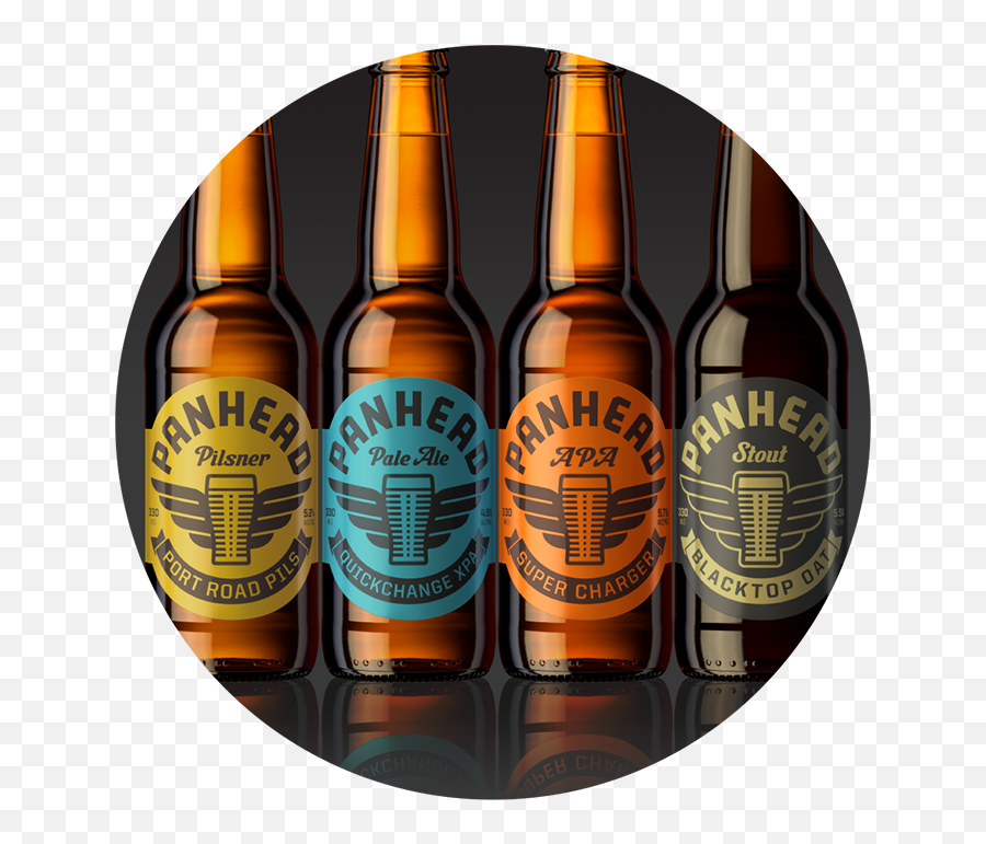 Panhead Custom Ales Png Beer Bottles