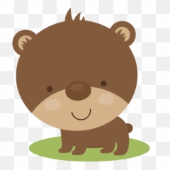 Cute Bear Clipart Transparent Background - Novocomtop Woodland Animals png