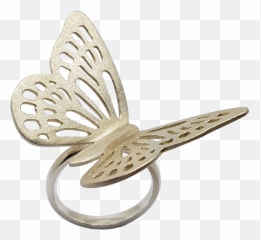 Butterfly Ring - Butterfly Ring Png,Ring Transparent Background