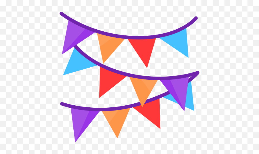 Chain Flag Newyears Party Icon - Party Png Icon,Chain Png