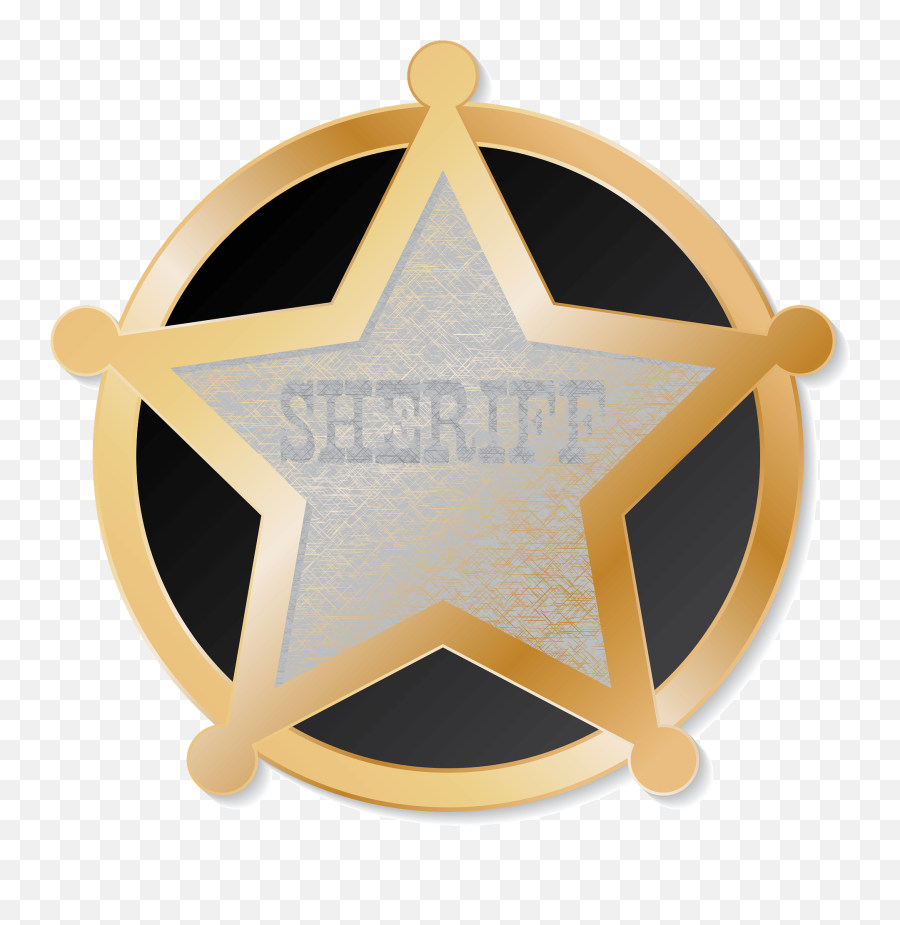 Sheriff Badge Clipart Free Download Transparent Png - Sheriffs Badge Clipart,Sheriff Icon