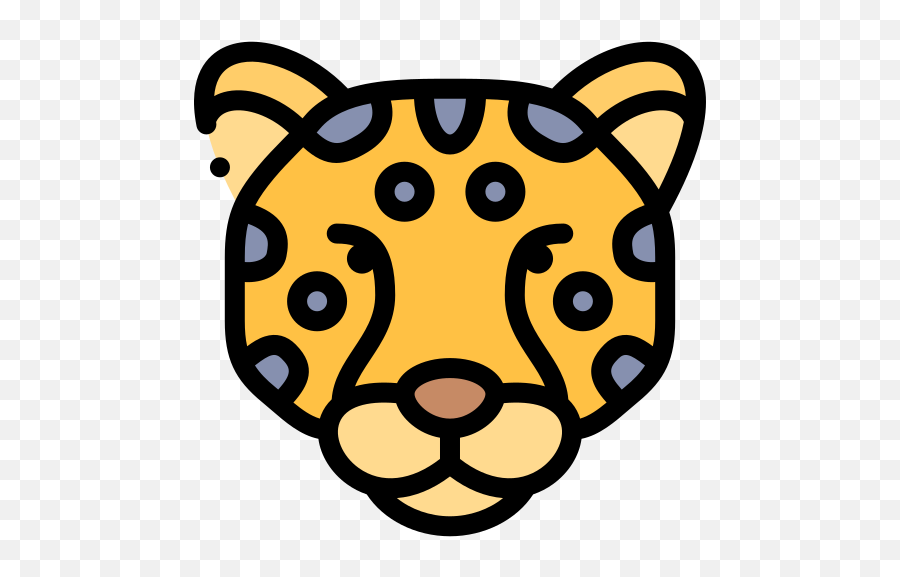 Leopard - Free Animals Icons Dot Png,Snow Leopard Icon Set