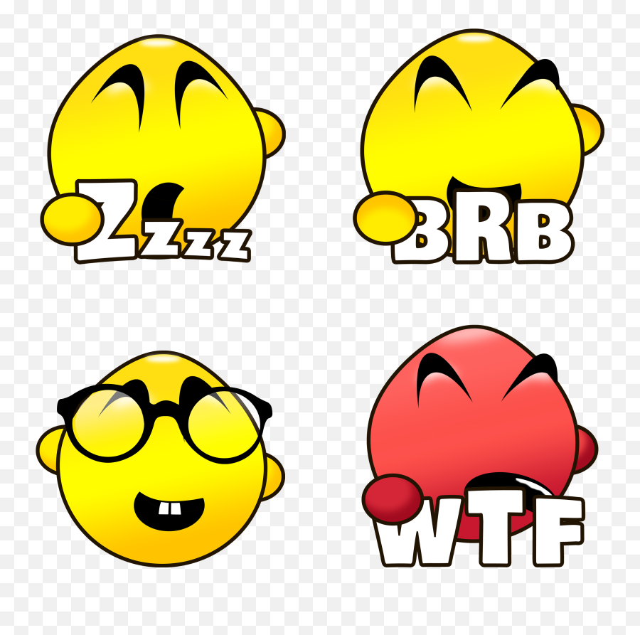 Emoji Icon Sticker Pack 1 By Kb - Sbdesigns In 2021 Happy Png,Brb Icon
