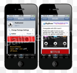 Podcontrol Cydia Tweak Music From Ios Springboard - Iphone 5 Facetime png